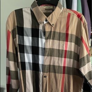 Burberry Button Up Down